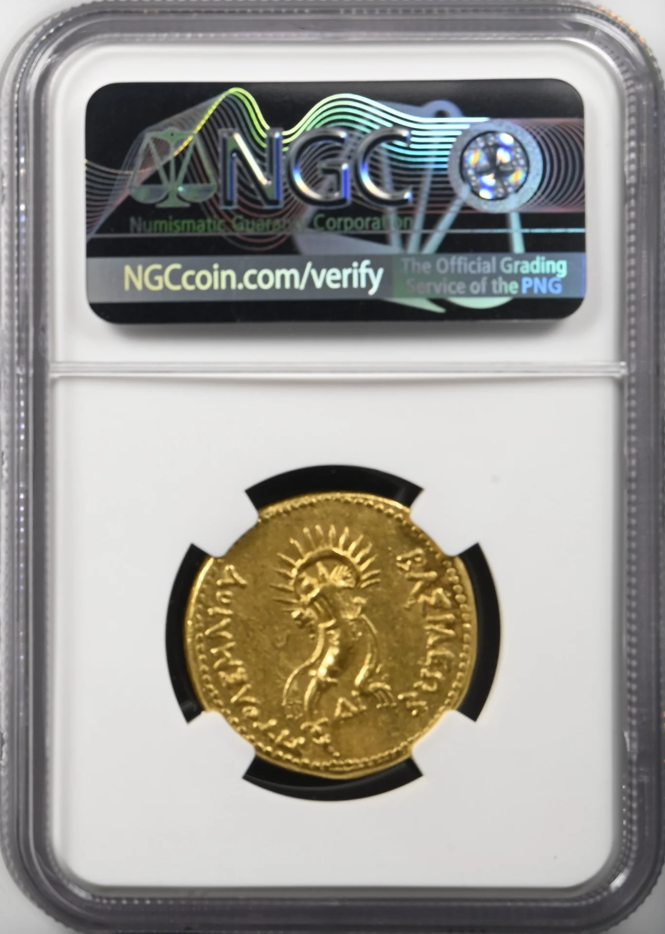 Ancient Coins Greek Ptolemaic Kingdom Ptolemaic Kingdom Ptolemy III 246-222 BC AV Octodrachm NGC XF 0164312 Ptolemaic Kingdom Ptolemy III 246-222 BC AV Octodrachm NGC XF 0164312Ptolemaic Kingdom Ptolemy III 246-222 BC AV Octodrachm NGC XF 0164312 - Image 2