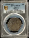 Colonial Silver & Minors Mexican Coins Colonial Silver & Minors 4 Reales (1538-41) M P Calico-123 PCGS XF45 J_00008 Colonial Silver & Minors 4 Reales (1538-41) M P Calico-123 PCGS XF45 J_00008