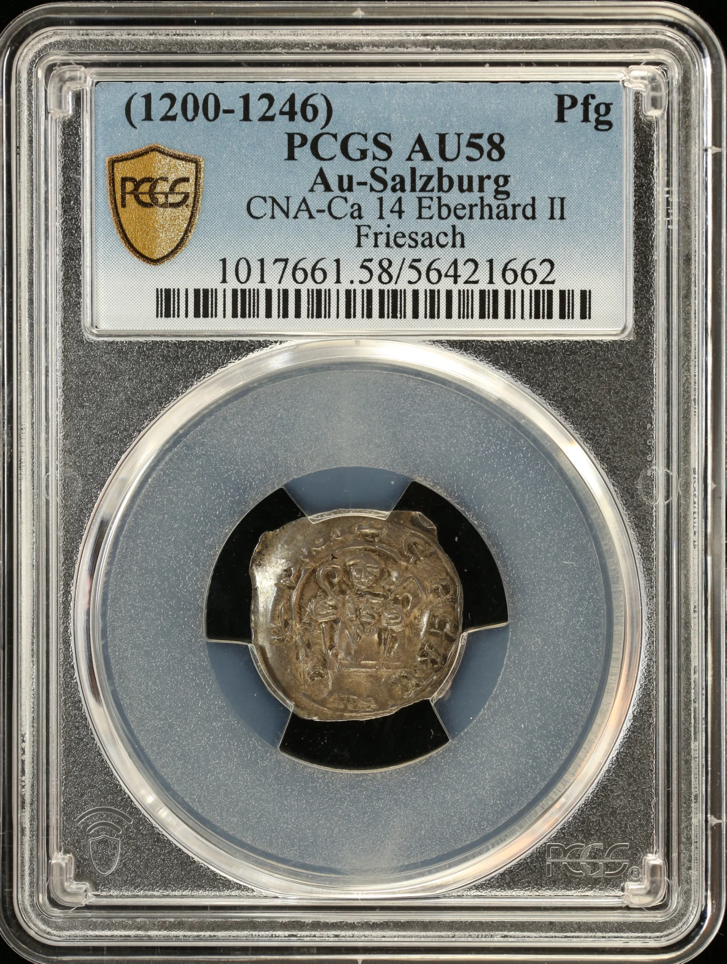 Austria Europe World Coins Austria Pfennig (1200-1246) Salzburg PCGS AU58 0164168 Austria Pfennig (1200-1246) Salzburg PCGS AU58 0164168
