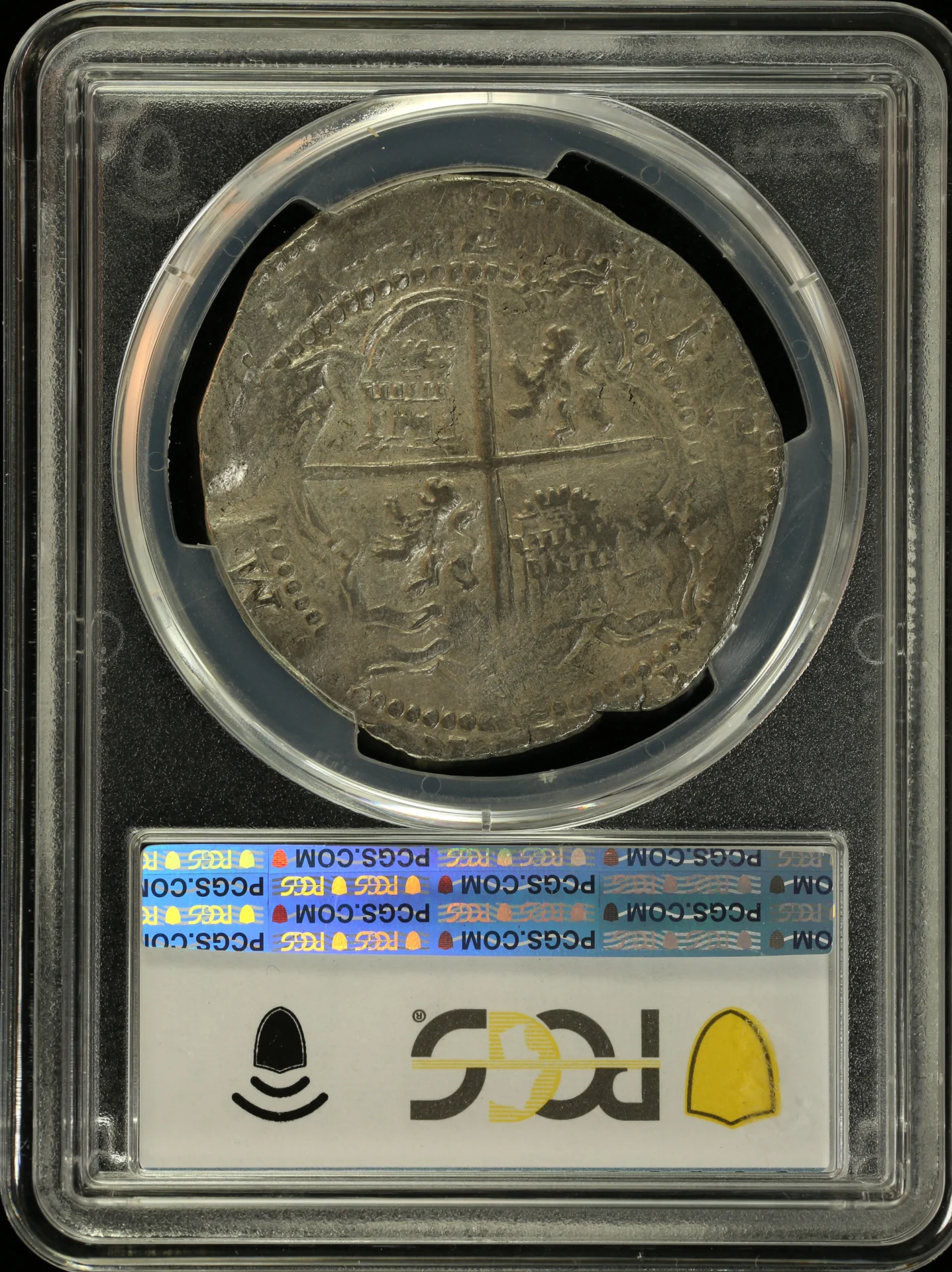 Bolivia Latin American Coins Bolivia 8 Reales (1574-95) P Calico Type-195 PCGS VF35 0164178 Bolivia 8 Reales (1574-95) P Calico Type-195 PCGS VF35 0164178Bolivia 8 Reales (1574-95) P Calico Type-195 PCGS VF35 0164178 - Image 2