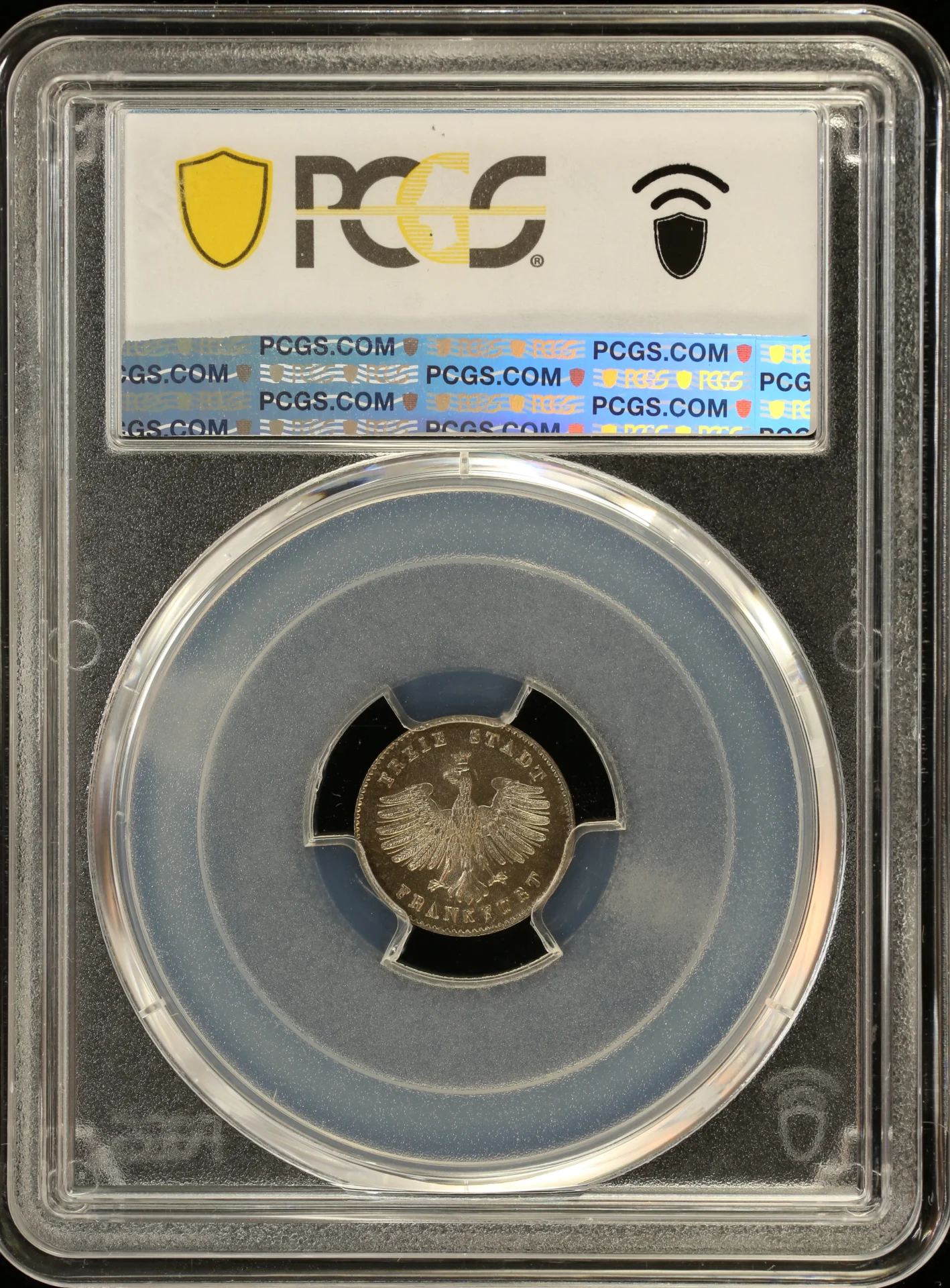 Europe Germany World Coins Germany Kreuzer (1839) Frankfurt KM-317 PCGS MS66 0164197 Germany Kreuzer (1839) Frankfurt KM-317 PCGS MS66 0164197Germany Kreuzer (1839) Frankfurt KM-317 PCGS MS66 0164197 - Image 2