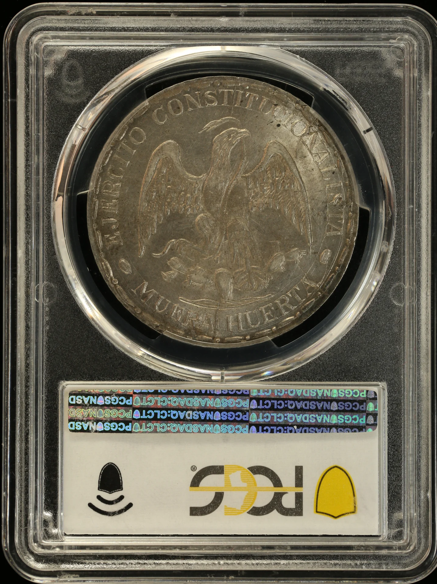 Durango Mexican Coins Revolution Durango Peso 1914 Durango KM-622 PCGS MS65 0164075 Durango Peso 1914 Durango KM-622 PCGS MS65 0164075Durango Peso 1914 Durango KM-622 PCGS MS65 0164075 - Image 2