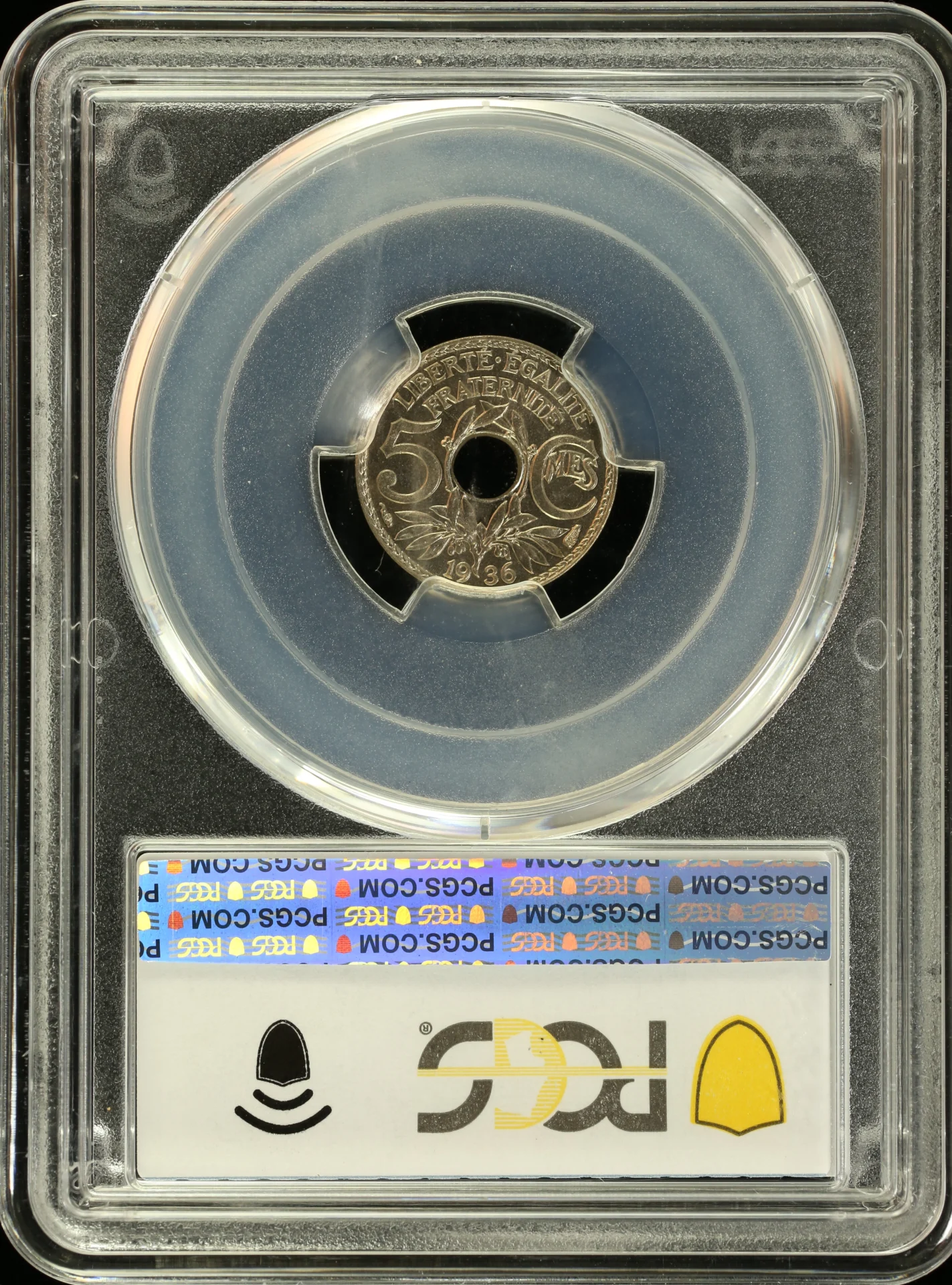 Europe France World Coins France 5 Centimes 1936 Gad-170 PCGS MS67 0163974 France 5 Centimes 1936 Gad-170 PCGS MS67 0163974France 5 Centimes 1936 Gad-170 PCGS MS67 0163974 - Image 2