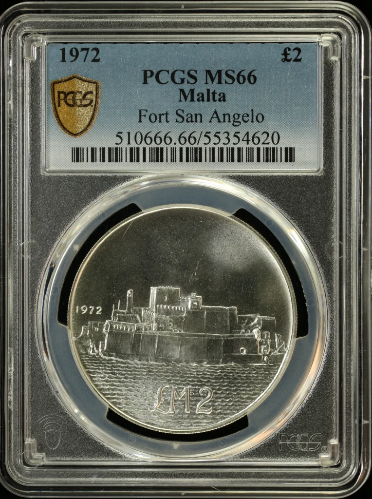 Other Malta 2 Pounds 1972 PCGS MS66 0164259