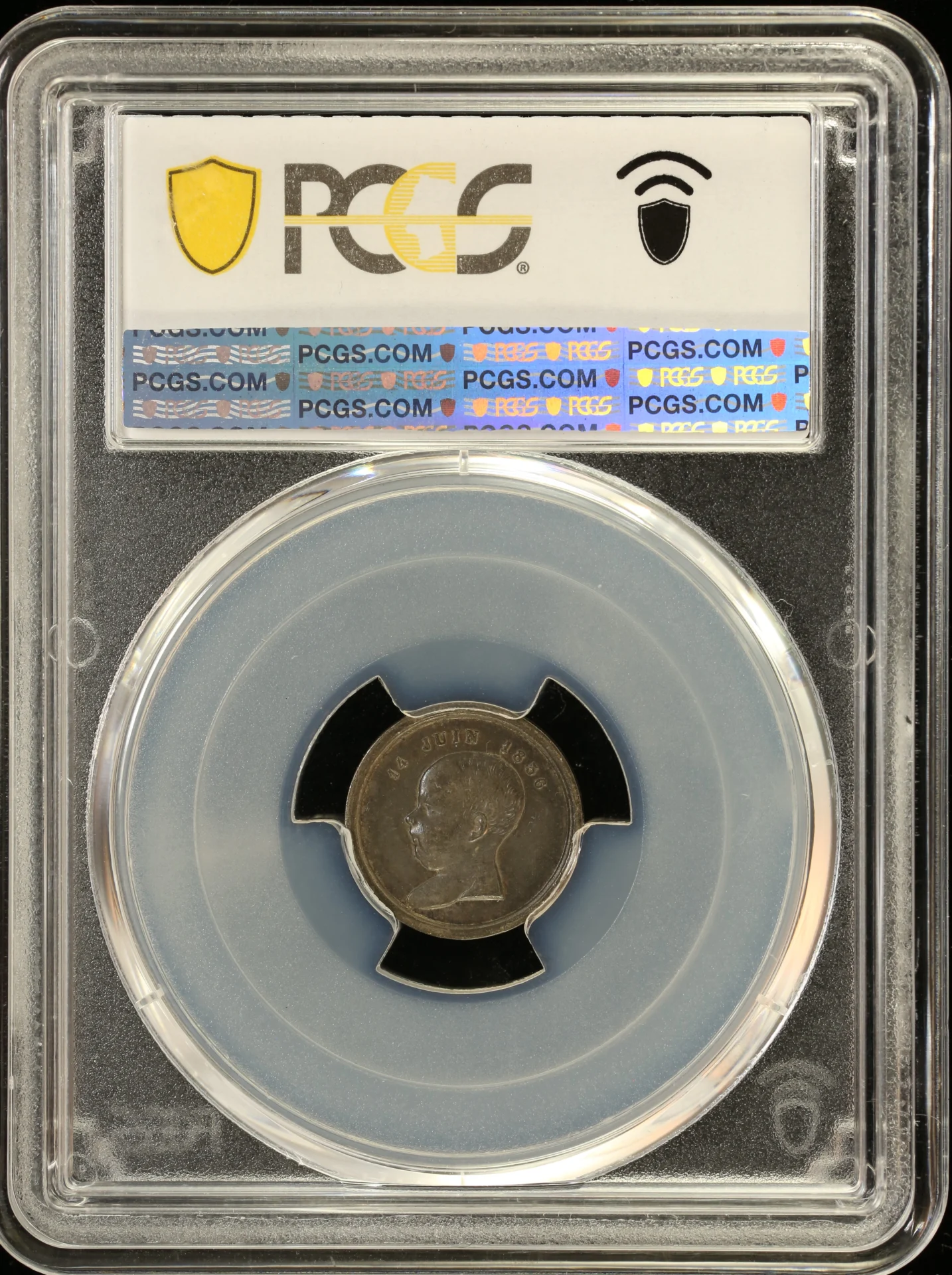 Europe France World Coins France Medal 1856 PCGS AU58 0164213 France Medal 1856 PCGS AU58 0164213France Medal 1856 PCGS AU58 0164213 - Image 2