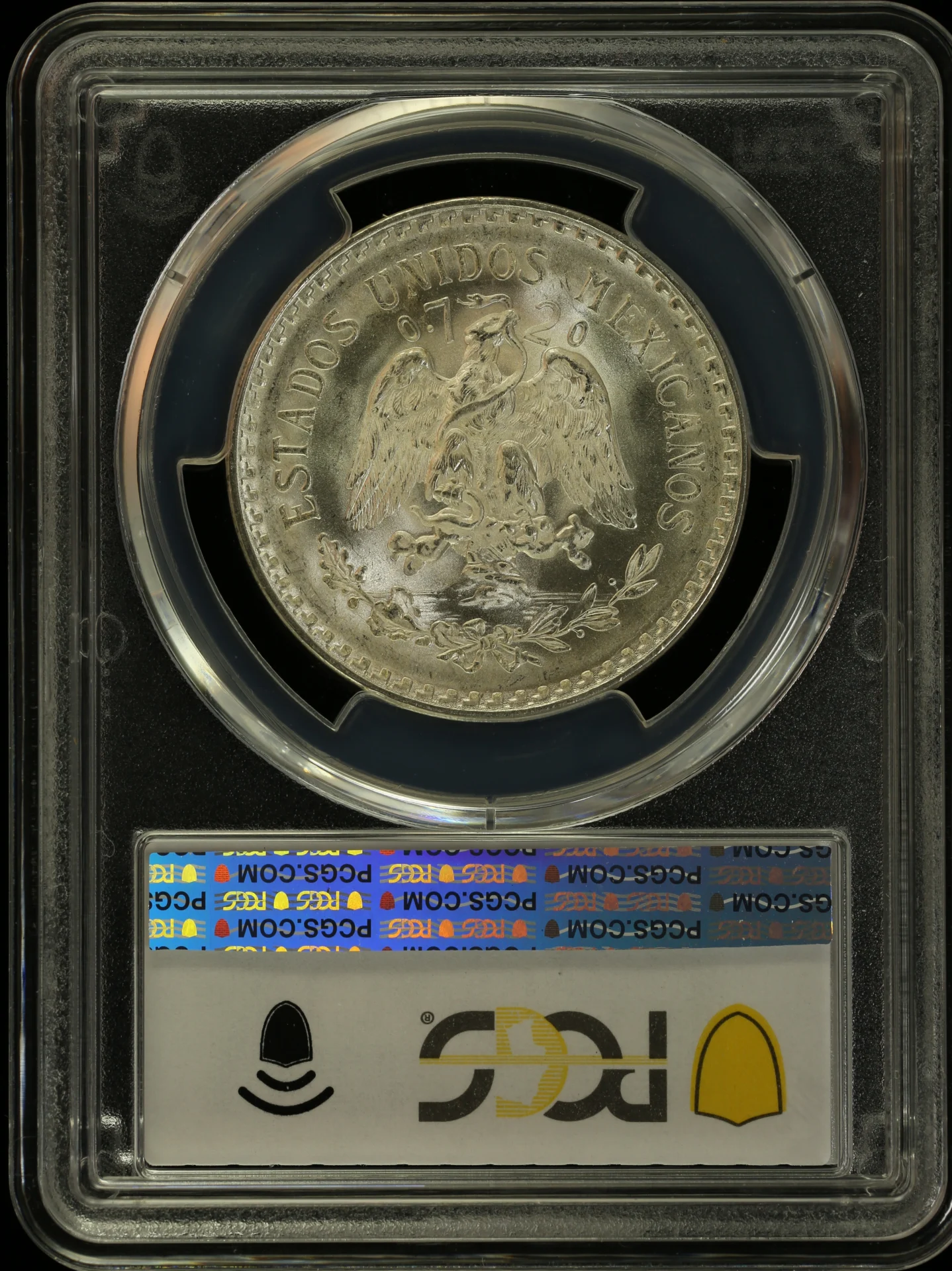 Mexican Coins Modern Silver & Minors Peso Modern Silver & Minors Peso 1944 M KM-455 PCGS MS66+ 0164022 Modern Silver & Minors Peso 1944 M KM-455 PCGS MS66+ 0164022Modern Silver & Minors Peso 1944 M KM-455 PCGS MS66+ 0164022 - Image 2
