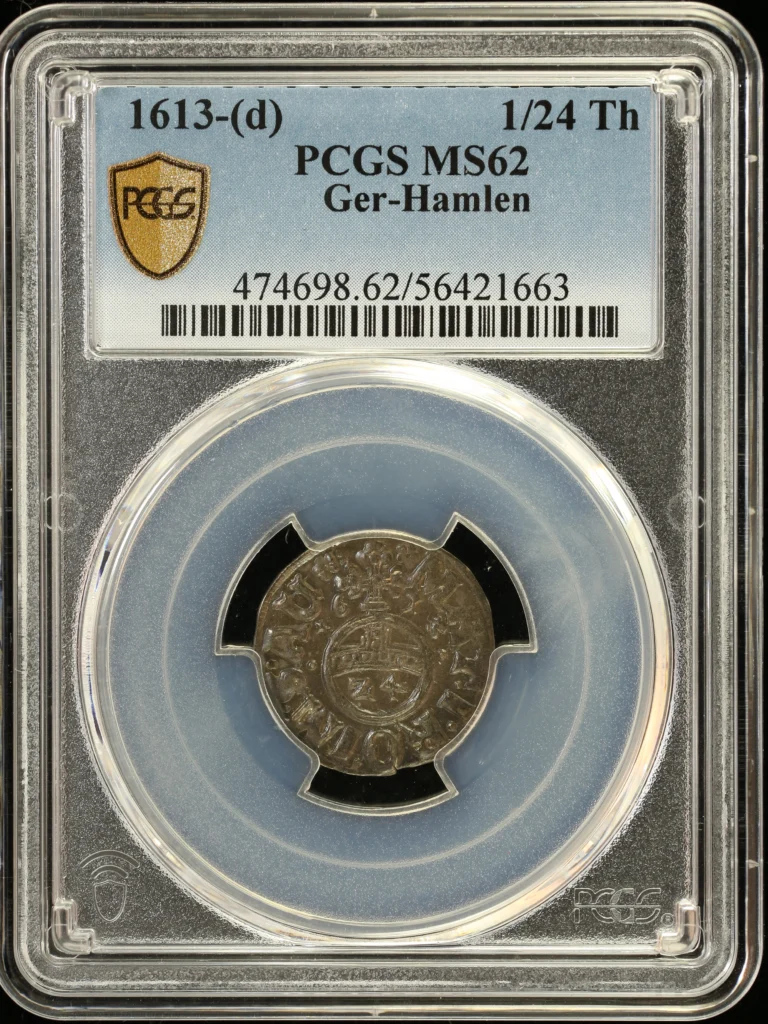 Germany 1/24 Thaler 1613 (d) Hamlen PCGS MS62 0164171
