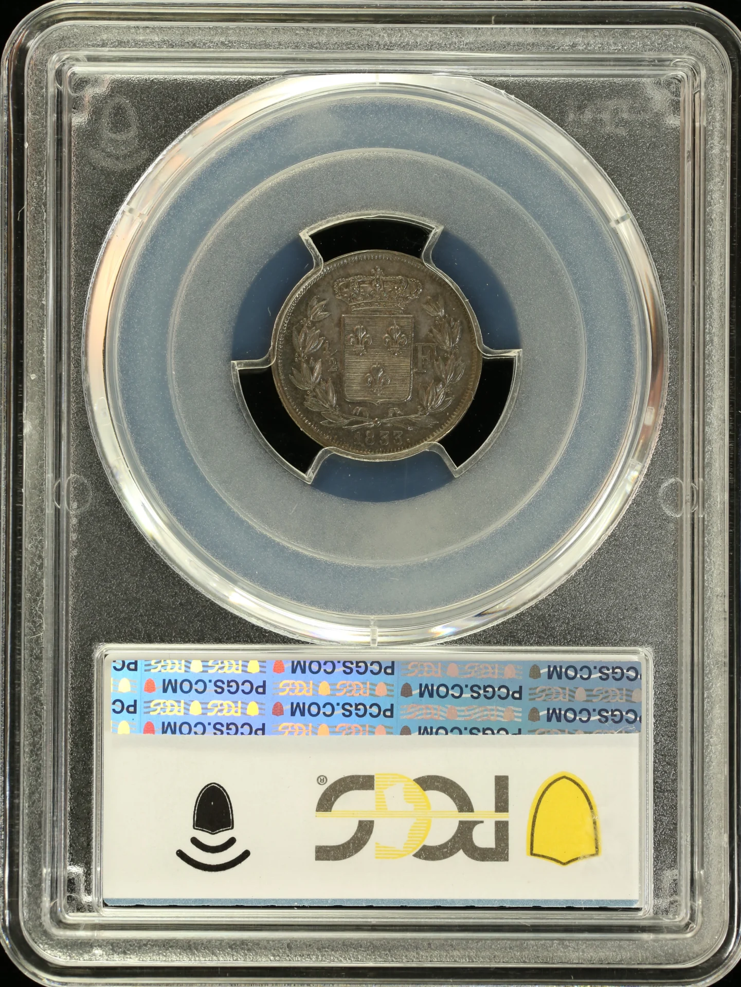 Europe France World Coins France 1/2 Franc 1833 Maz-914 PCGS SP63 0164202 France 1/2 Franc 1833 Maz-914 PCGS SP63 0164202France 1/2 Franc 1833 Maz-914 PCGS SP63 0164202 - Image 2