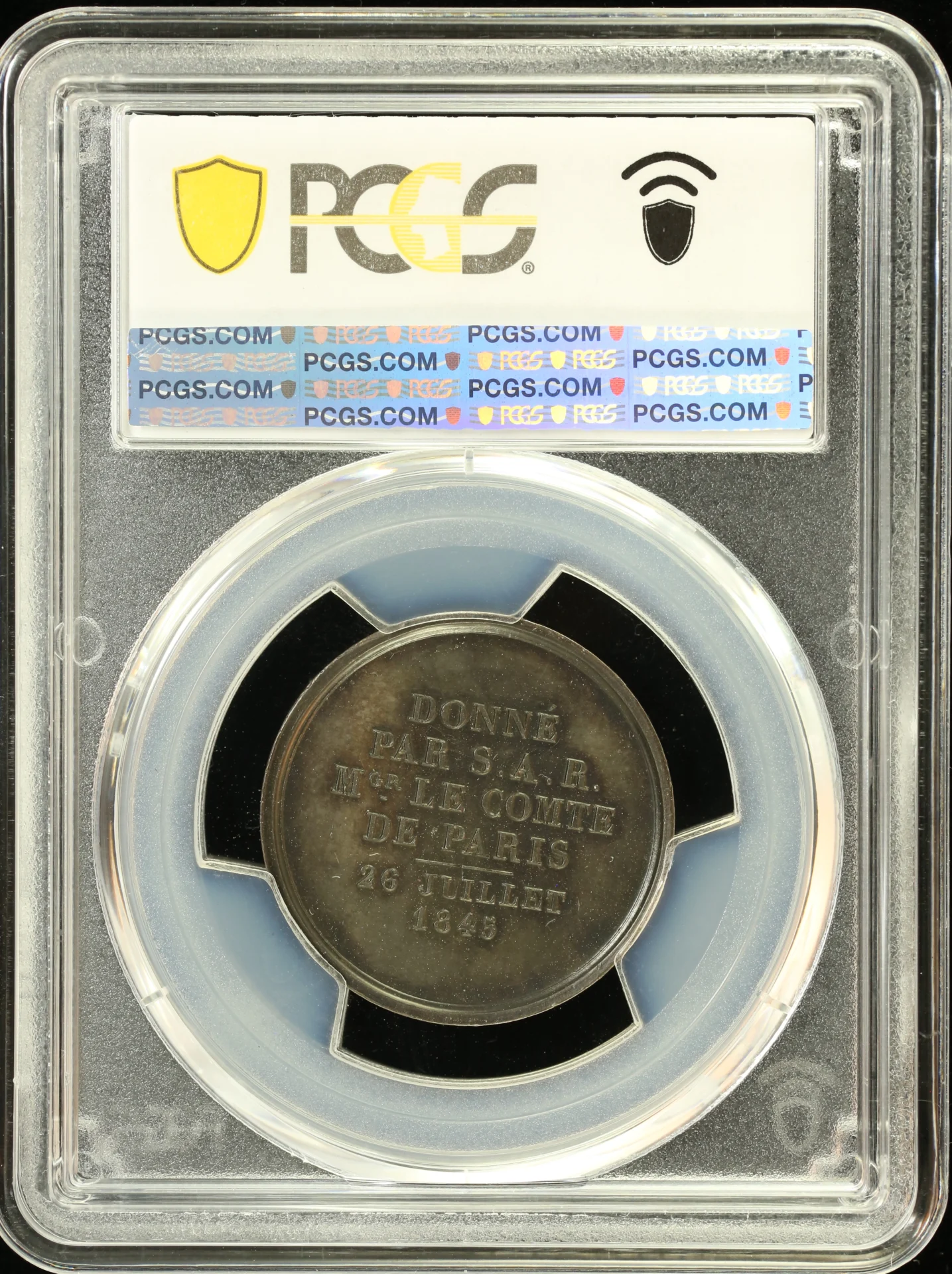 Europe France World Coins France Medal 1845 PCGS MS62 0164212 France Medal 1845 PCGS MS62 0164212France Medal 1845 PCGS MS62 0164212 - Image 2