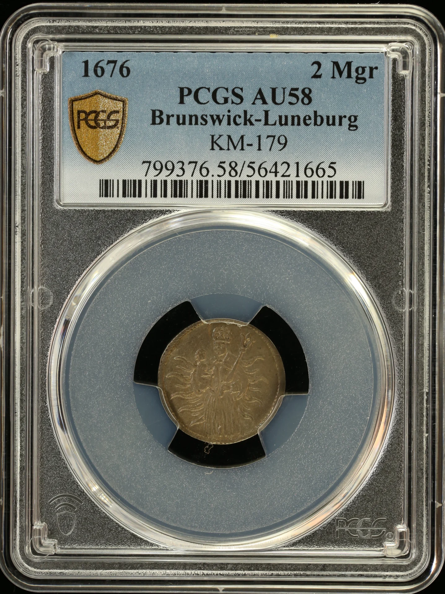 Europe Germany World Coins Germany 2 Mariongroschen 1676 KM-179 PCGS AU58 0164173 Germany 2 Mariongroschen 1676 KM-179 PCGS AU58 0164173Germany 2 Mariongroschen 1676 KM-179 PCGS AU58 0164173