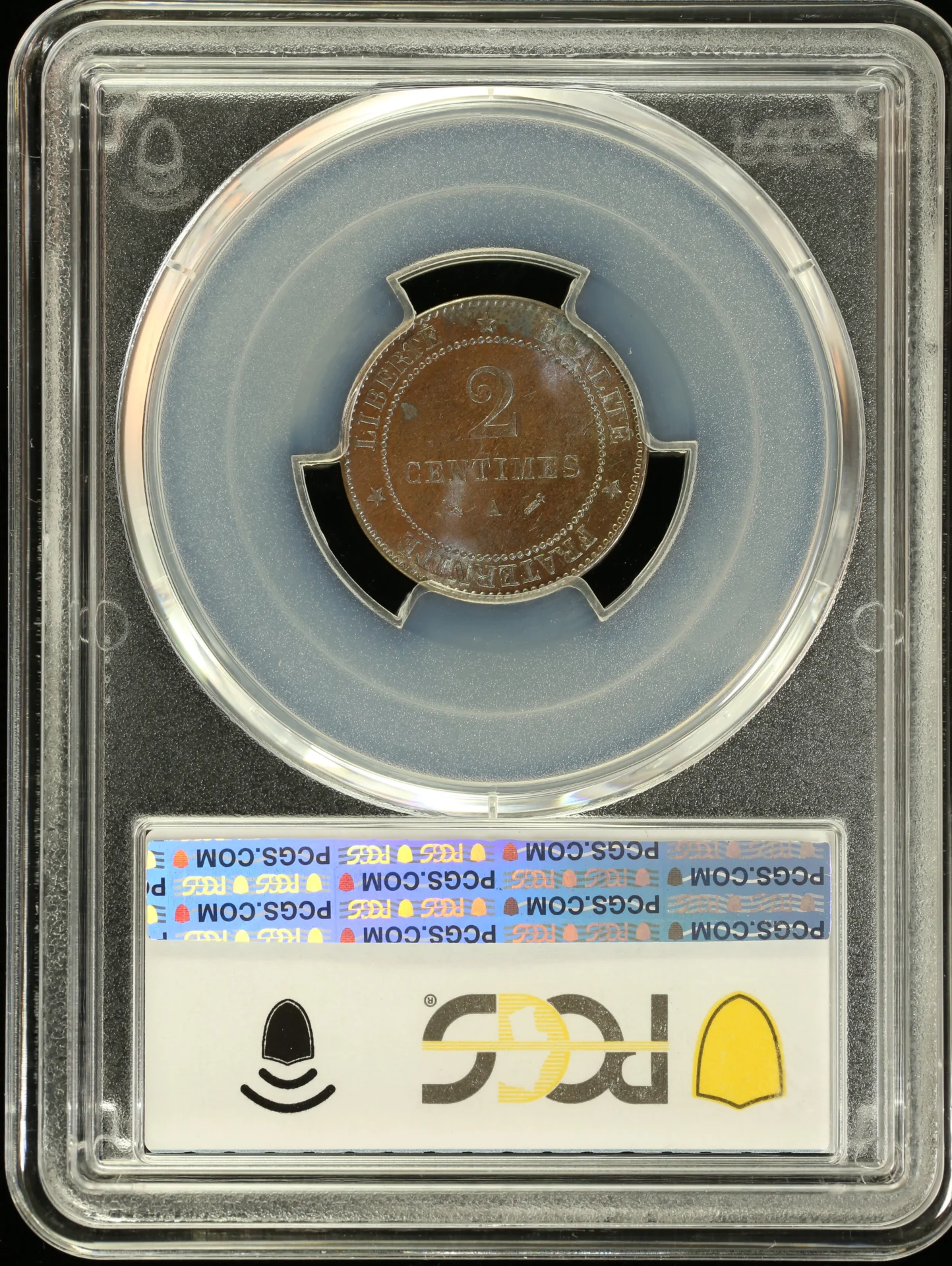 Europe France World Coins France 2 Centime 1895 A Gad-105 PCGS MS65BN 0164204 France 2 Centime 1895 A Gad-105 PCGS MS65BN 0164204France 2 Centime 1895 A Gad-105 PCGS MS65BN 0164204 - Image 2