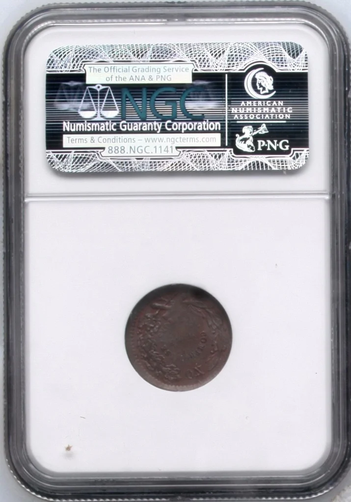 United States Civil War Token 1863 F-107/432a NGC MS62RB 0164864