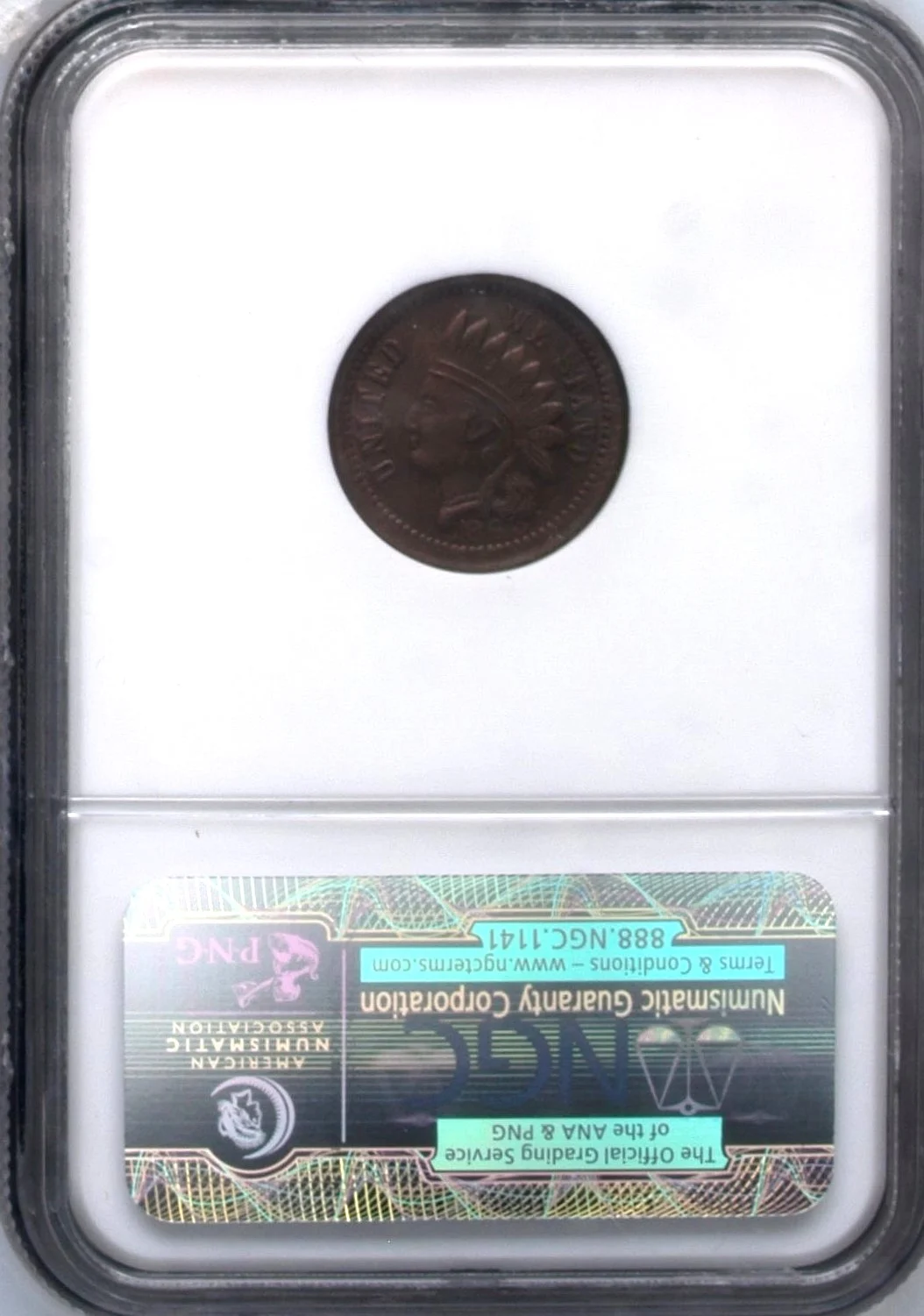 North America United States World Coins United States Civil War Token 1863 F-630L-5a NGC MS62BN 0164865 United States Civil War Token 1863 F-630L-5a NGC MS62BN 0164865United States Civil War Token 1863 F-630L-5a NGC MS62BN 0164865 - Image 2