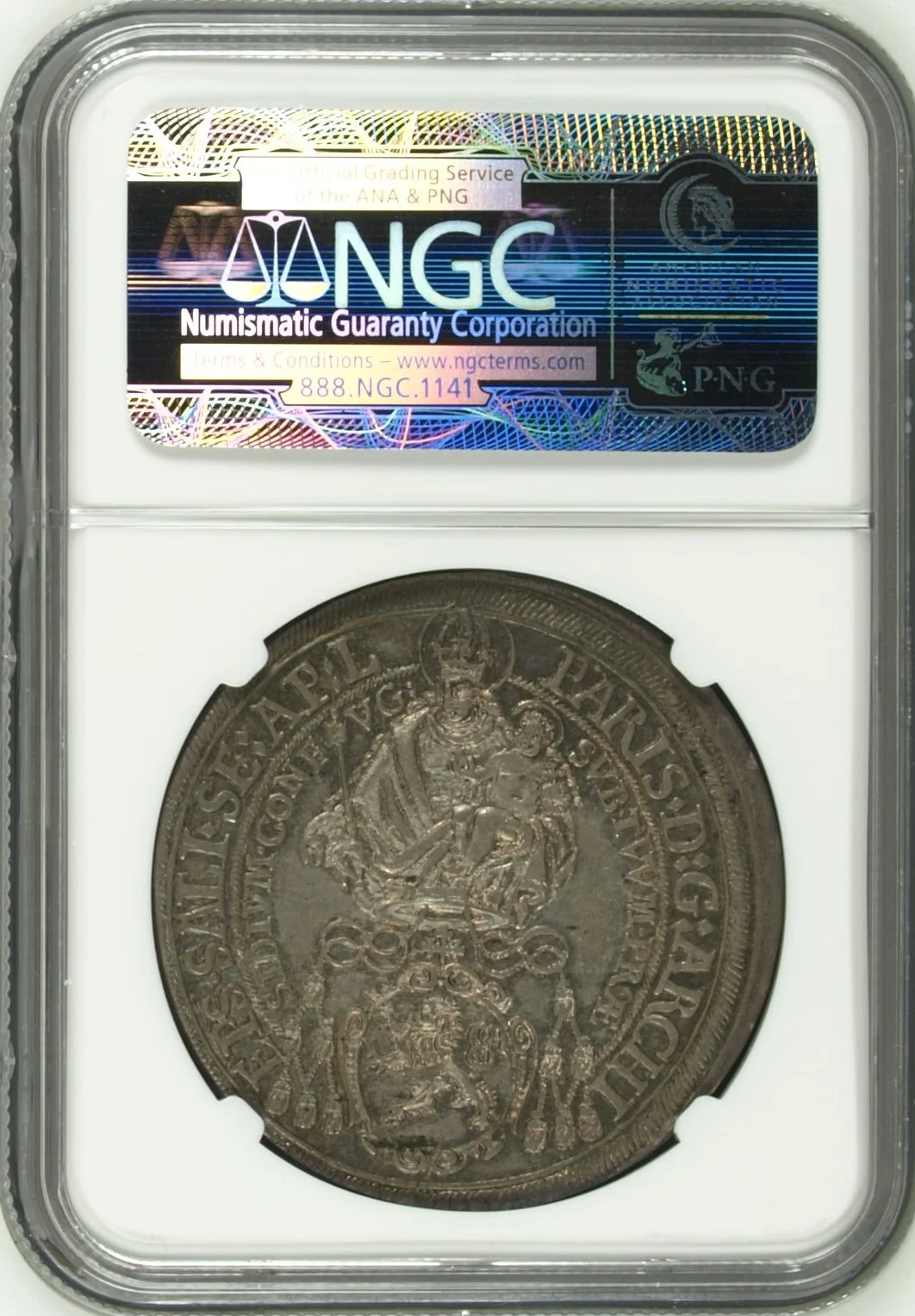 Austria Europe World Coins Austria Taler 1631 Salzburg DAV-3504 NGC MS62 0164394 Austria Taler 1631 Salzburg DAV-3504 NGC MS62 0164394Austria Taler 1631 Salzburg DAV-3504 NGC MS62 0164394 - Image 2