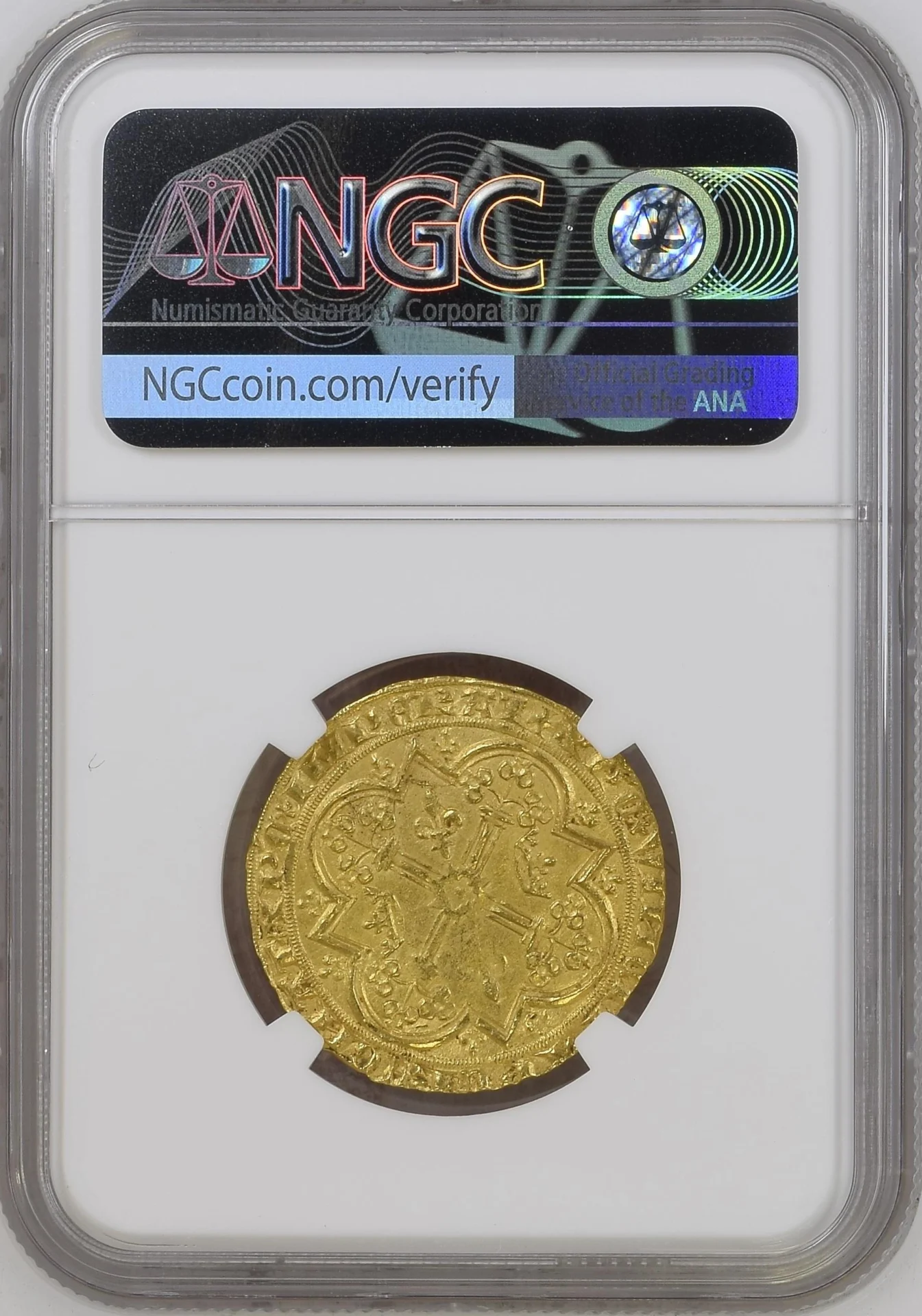 Europe France World Coins France Franc a pied (1364-80) Fr-284 NGC MS61 0164964 France Franc a pied (1364-80) Fr-284 NGC MS61 0164964France Franc a pied (1364-80) Fr-284 NGC MS61 0164964 - Image 2