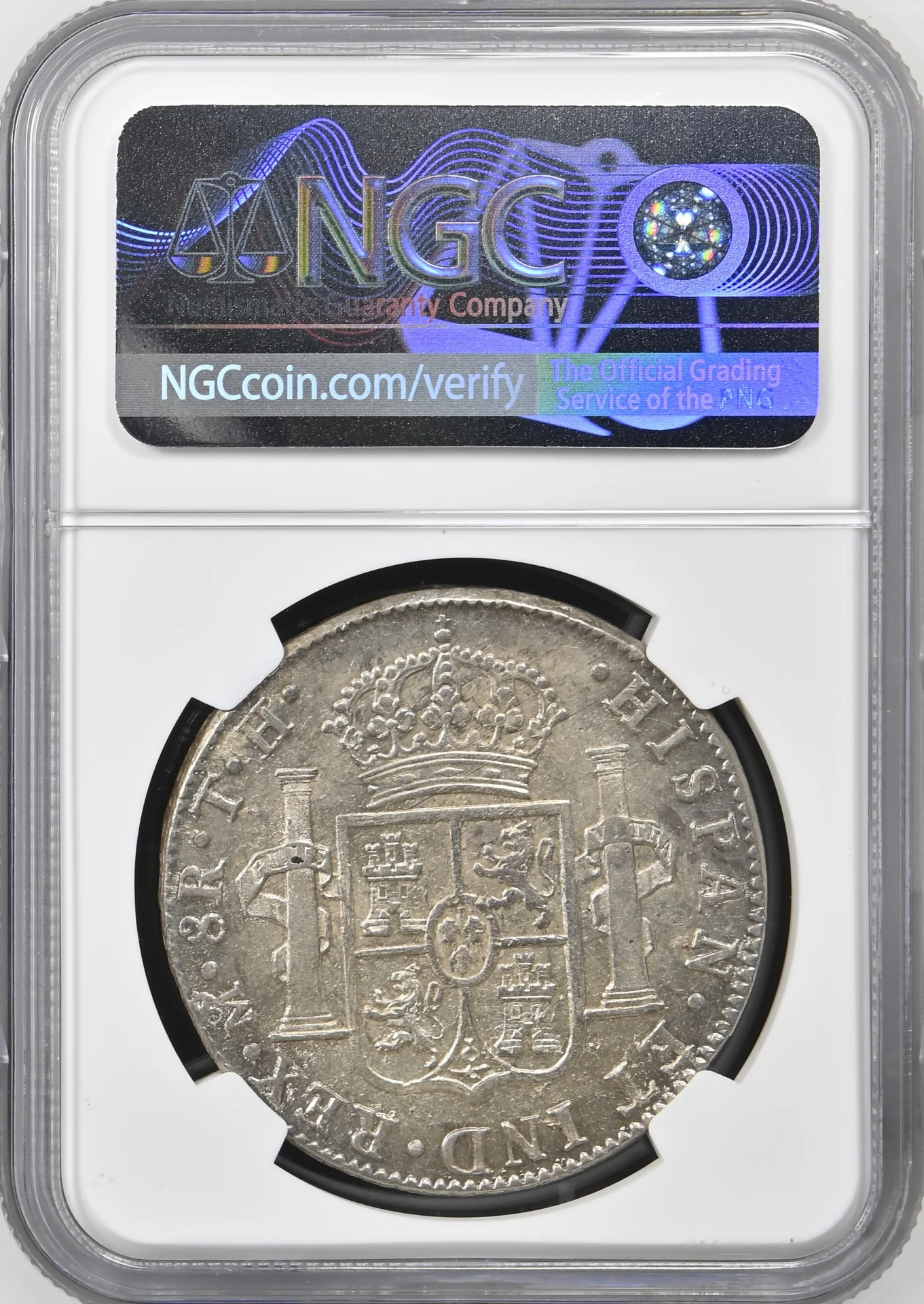 Colonial Silver & Minors Mexican Coins Colonial Silver & Minors 8 Reales 1807 Mo TH NGC MS63 0164750 Colonial Silver & Minors 8 Reales 1807 Mo TH NGC MS63 0164750Colonial Silver & Minors 8 Reales 1807 Mo TH NGC MS63 0164750 - Image 2