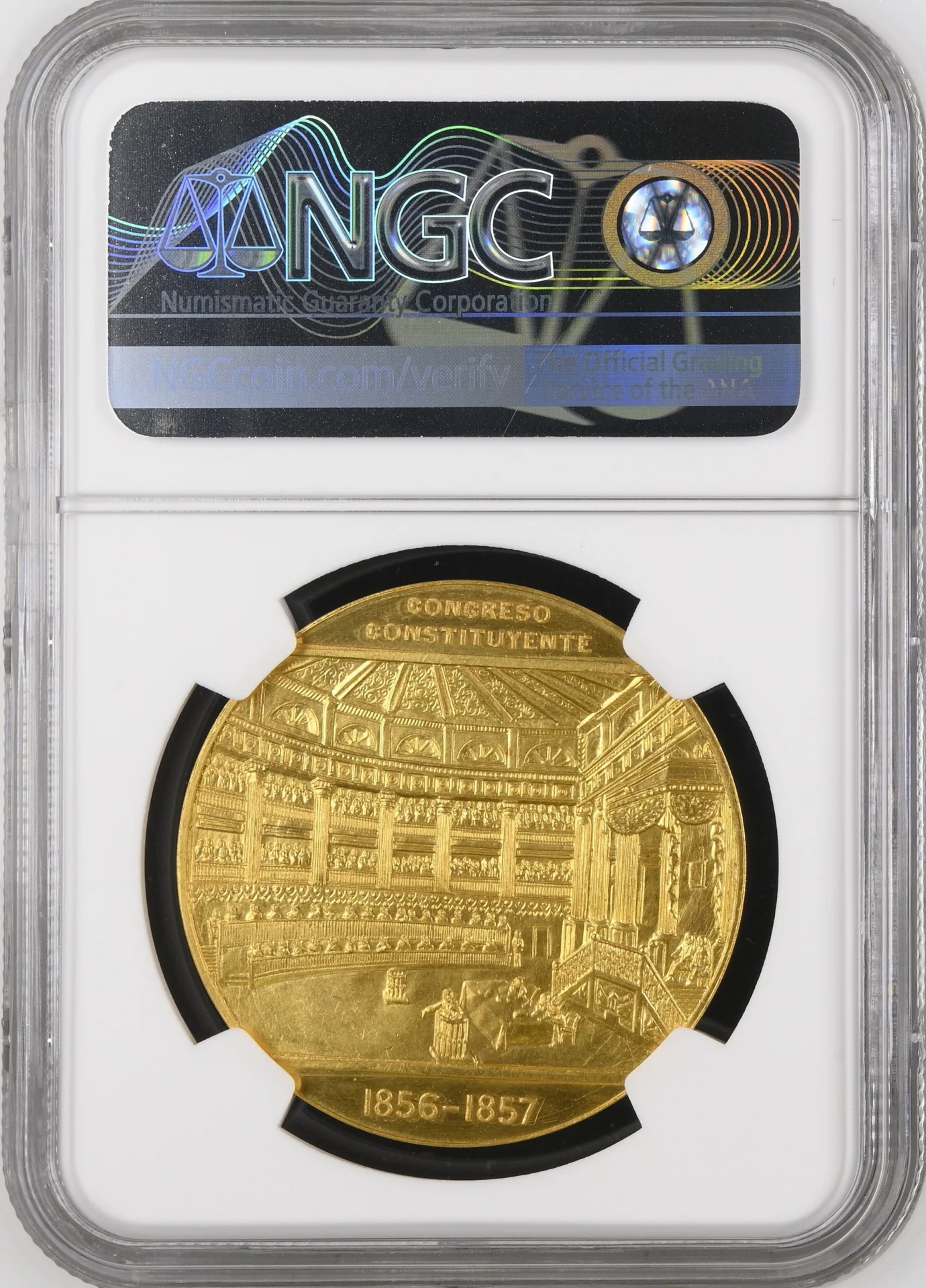 Medals & Tokens Mexican Coins Modern Gold Medals & Tokens Modern Gold Constitution Centennial Gold Medal 1957 Grove-698 NGC MS67 0164939 Medals & Tokens Modern Gold Constitution Centennial Gold Medal 1957 Grove-698 NGC MS67 0164939Medals & Tokens Modern Gold Constitution Centennial Gold Medal 1957 Grove-698 NGC MS67 0164939 - Image 2