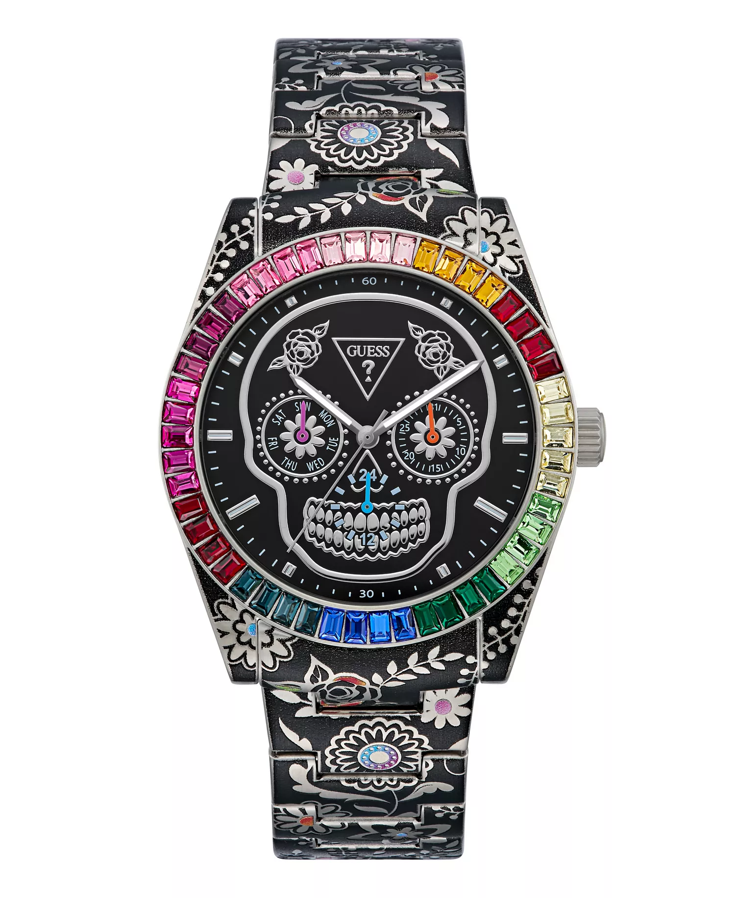 Supplies Guess Dia de Muertos Watch 0164356 Guess Dia de Muertos Watch 0164356