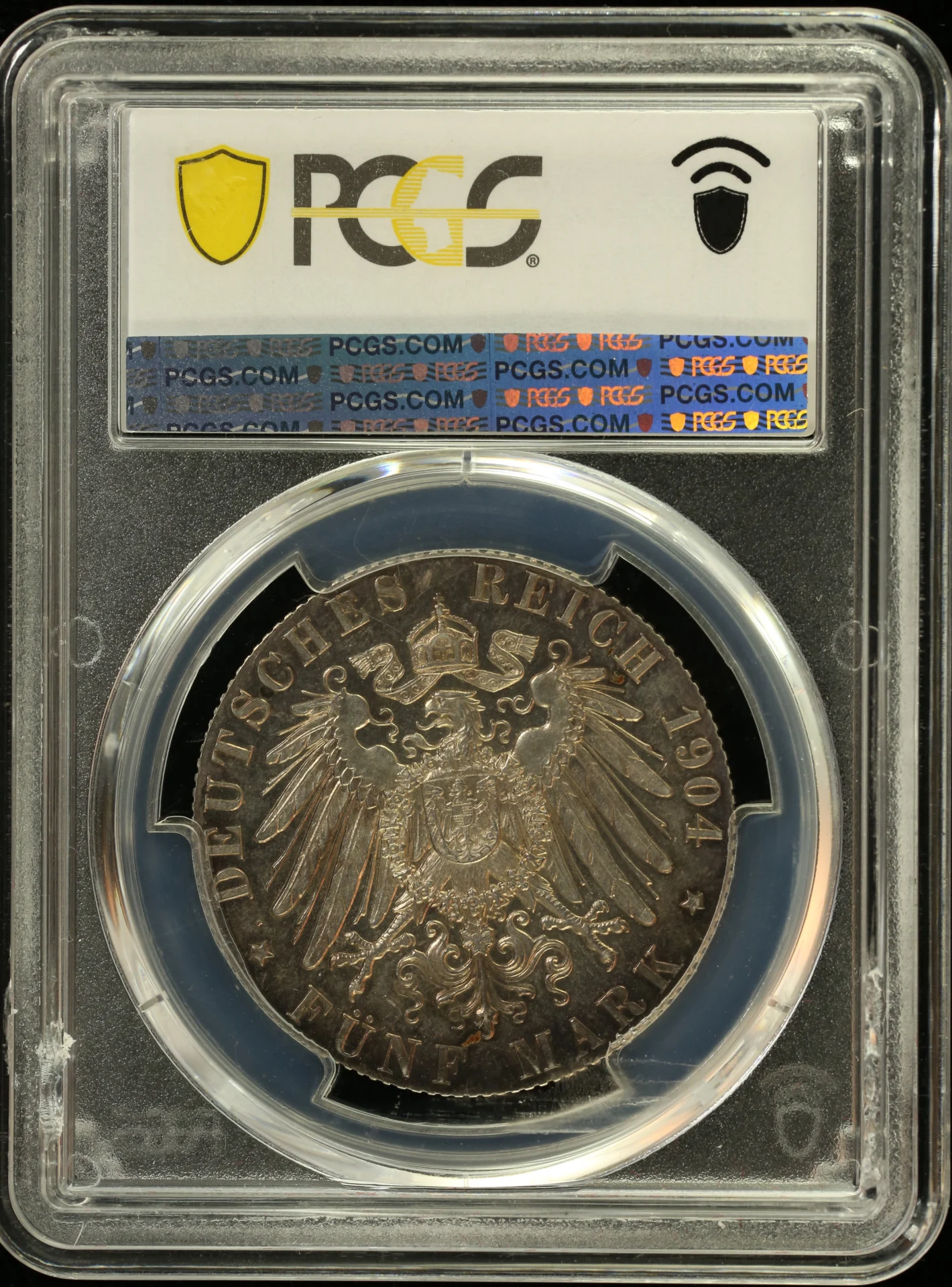 Europe Germany World Coins Germany 5 Mark 1904 A PCGS SP63 0164604 Germany 5 Mark 1904 A PCGS SP63 0164604Germany 5 Mark 1904 A PCGS SP63 0164604 - Image 2