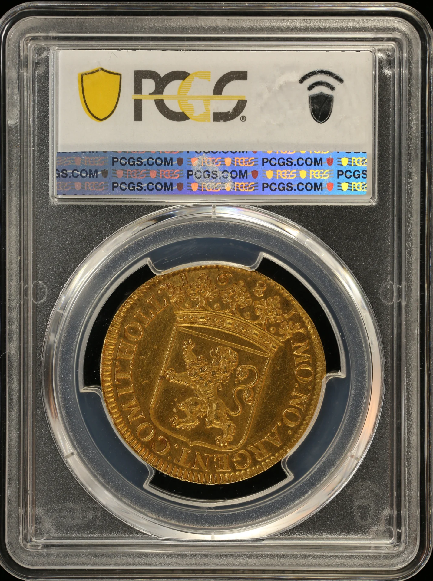 Europe Netherlands World Coins Netherlands Gulden 1681 Holland KM-61a PCGS SP61 0164421 Netherlands Gulden 1681 Holland KM-61a PCGS SP61 0164421Netherlands Gulden 1681 Holland KM-61a PCGS SP61 0164421 - Image 2