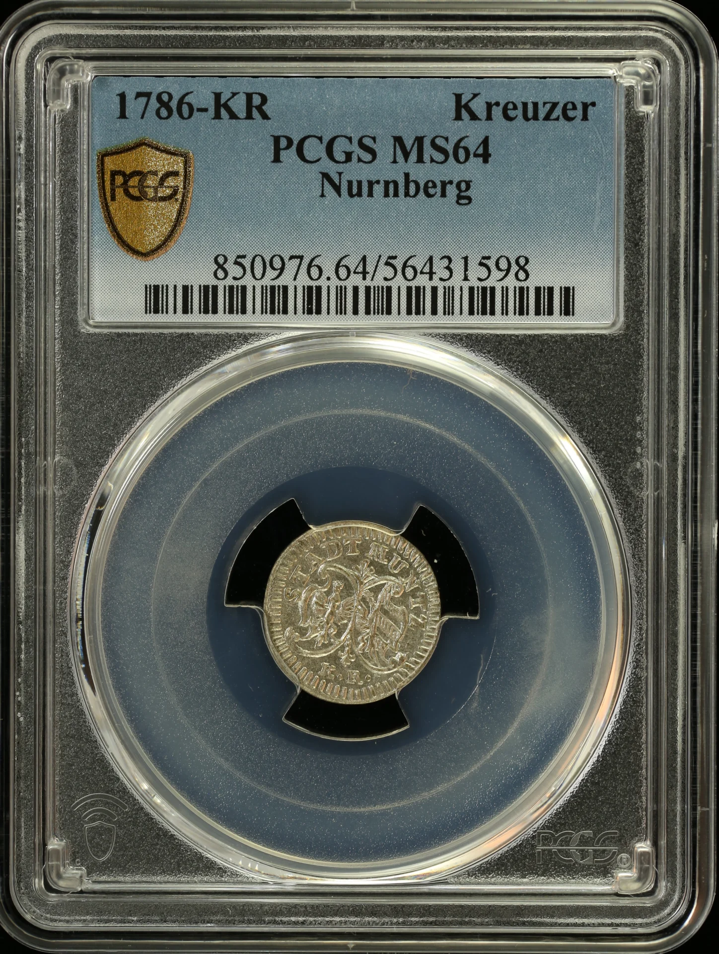 Europe Germany World Coins Germany Kreuzer 1786 Nurnberg KR PCGS MS64 0164377 Germany Kreuzer 1786 Nurnberg KR PCGS MS64 0164377