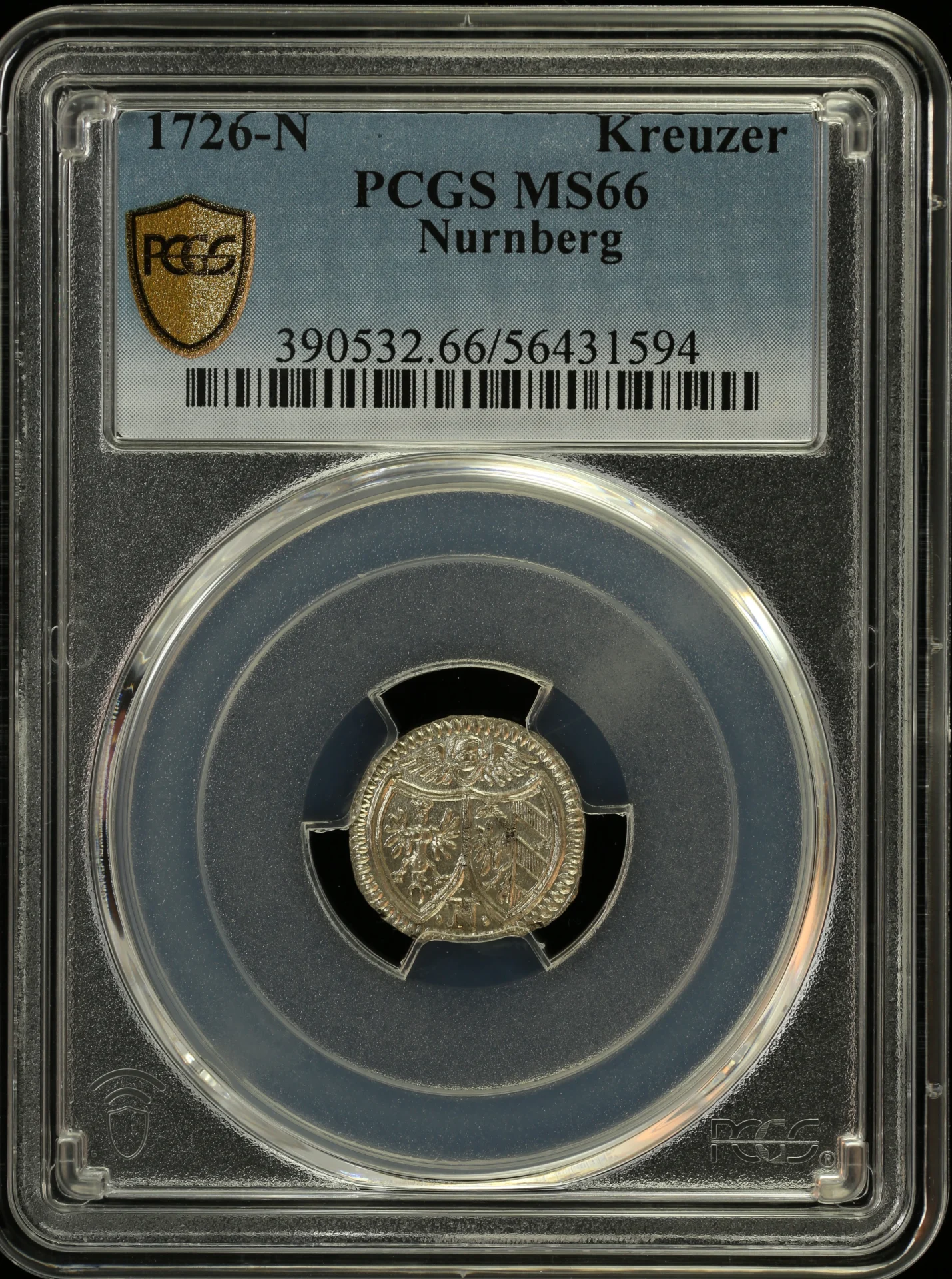 Europe Germany World Coins Germany Kreuzer 1726 Nurnberg N PCGS MS66 0164382 Germany Kreuzer 1726 Nurnberg N PCGS MS66 0164382
