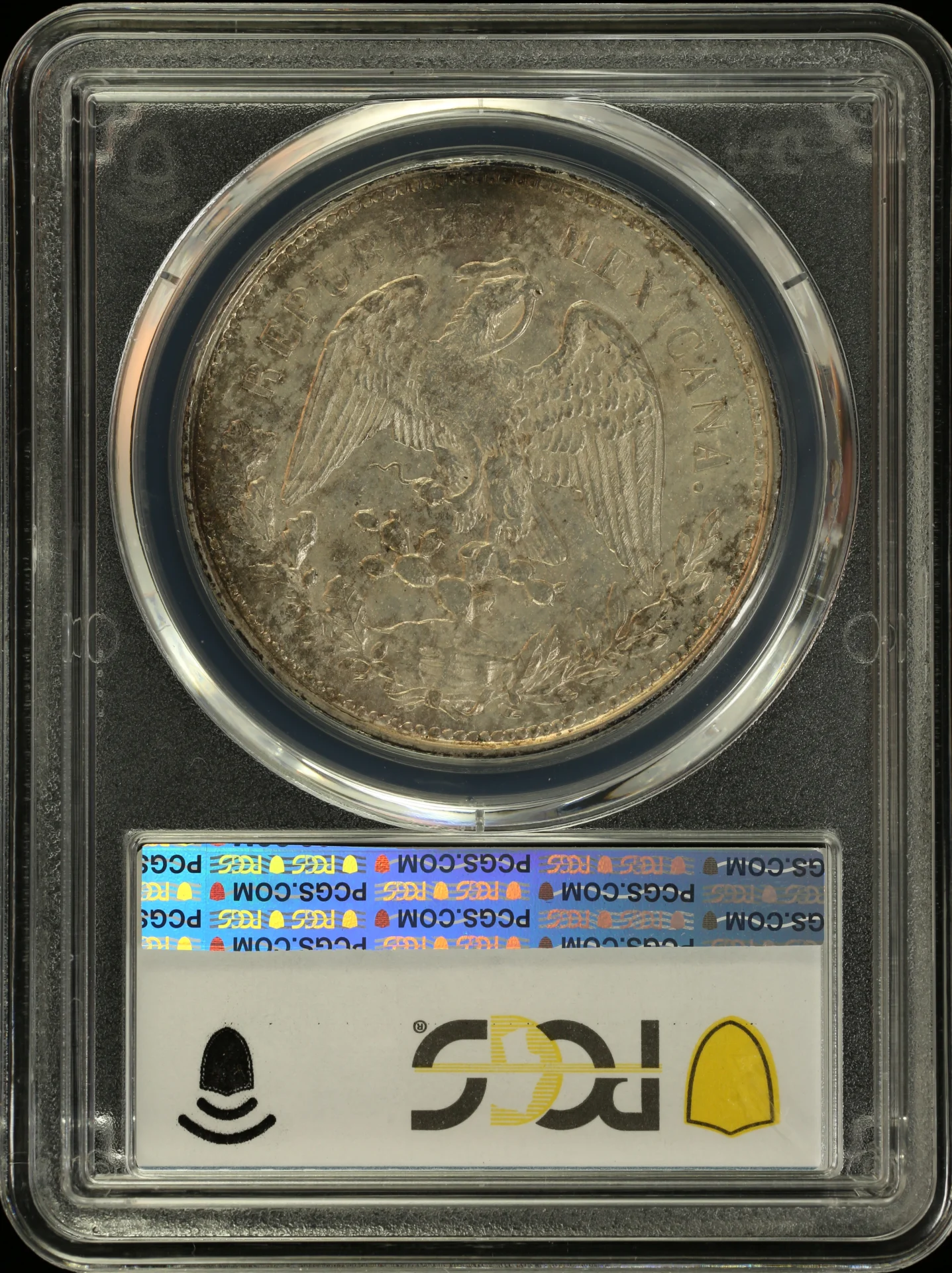 Mexican Coins Republic Silver & Minors Republic Silver & Minors Peso 1904 Mo AM KM-409.2 PCGS MS62 0164351 Republic Silver & Minors Peso 1904 Mo AM KM-409.2 PCGS MS62 0164351Republic Silver & Minors Peso 1904 Mo AM KM-409.2 PCGS MS62 0164351 - Image 2