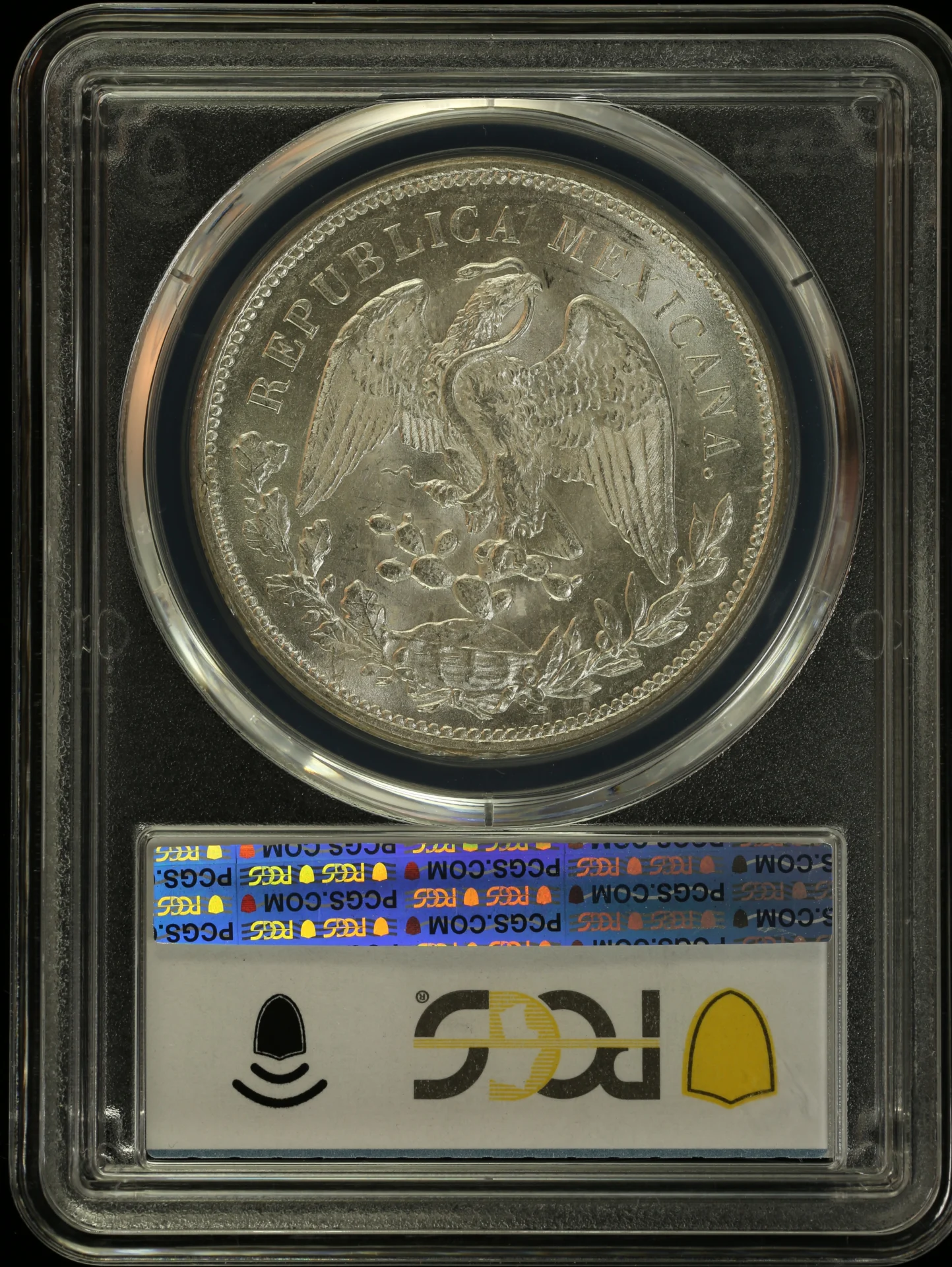 Mexican Coins Republic Silver & Minors Republic Silver & Minors Peso 1908 Mo AM KM-409.2 PCGS MS64 0164354 Republic Silver & Minors Peso 1908 Mo AM KM-409.2 PCGS MS64 0164354Republic Silver & Minors Peso 1908 Mo AM KM-409.2 PCGS MS64 0164354 - Image 2