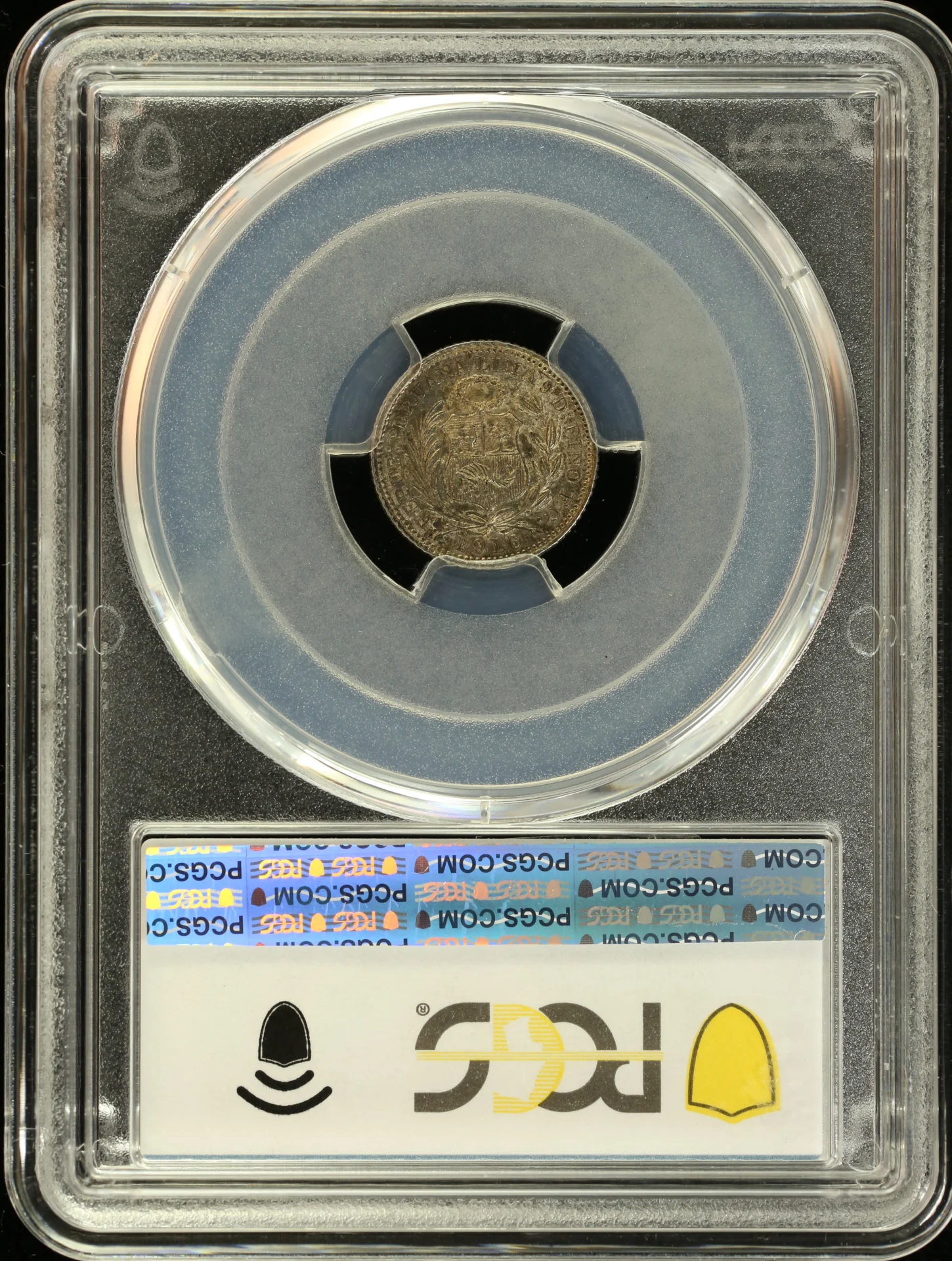 Latin American Coins Peru Peru 1/2 Dinero 1916 FG KM-206.2 PCGS MS65 0164781 Peru 1/2 Dinero 1916 FG KM-206.2 PCGS MS65 0164781Peru 1/2 Dinero 1916 FG KM-206.2 PCGS MS65 0164781 - Image 2
