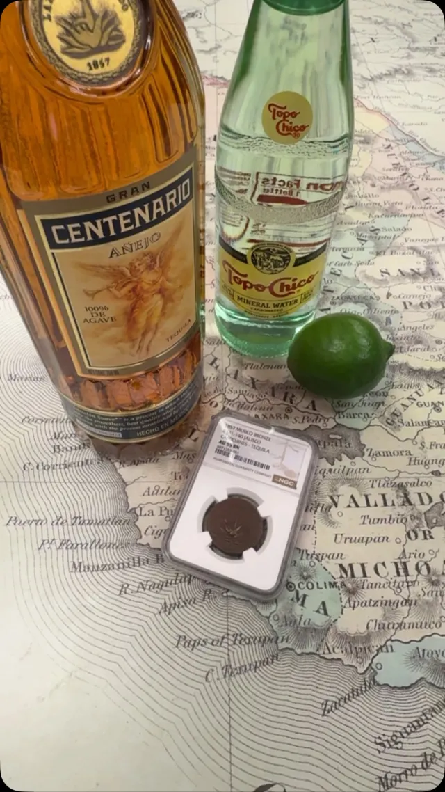 1857 Tequila token from Jalisco.
I very much like beer and alcohol related exonumia.
Especially so for companies that still exist.
#mexicancoincompany #worldnumismaticsllc #tequila #mexicancoins #mexicantokens #jalisco #jaliscoesméxico
